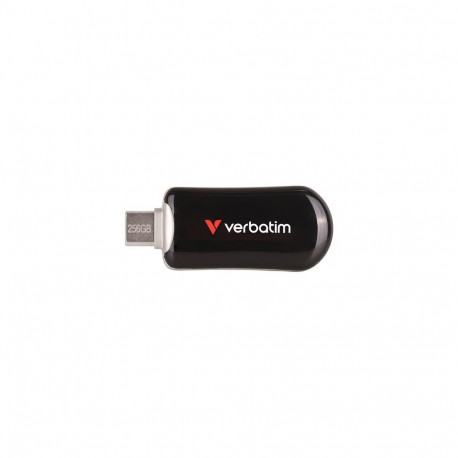 Verbatim Plectra Black 256GB USB-C Flash Drive 30226