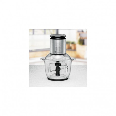 Rommelsbacher MZ 600 electric food chopper 2 L 600 W Black, Stainless steel