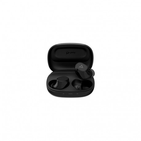 HP Poly Voyager Free 20 Gray Earbuds +Basic Charge Case
