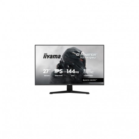 iiyama G-MASTER G2741QSU-B1 computer monitor 68.6 cm (27") 2560 x 1440 pixels 4K Ultra HD QLED 