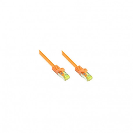 Alcasa 0.15m Cat7 RJ-45 networking cable Orange S/FTP (S-STP)