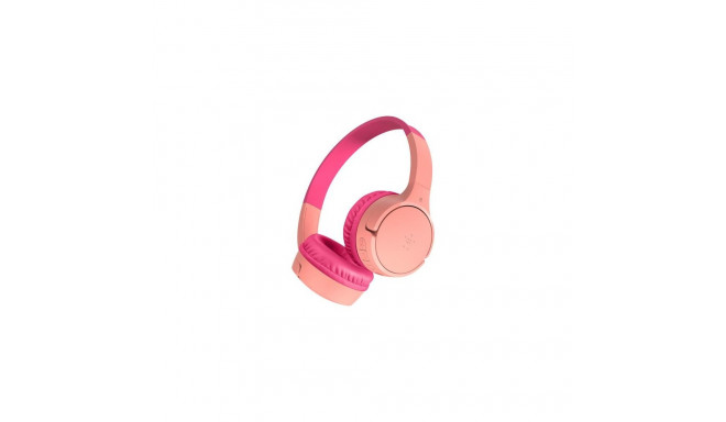 Belkin SoundForm Mini Headset Wireless Head-band Calls/Music USB Type-C Pink
