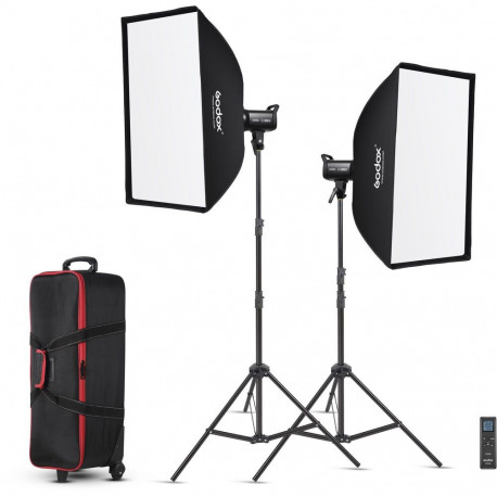 Godox SL100Bi LED Video Light Two Light Kit