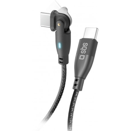 SBS cable USB-C - USB-C Flexy 60W 1m