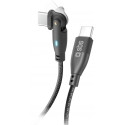 SBS kaabel USB-C - USB-C Flexy 60W 1m
