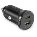 SBS car charger USB-C 25W PD + USB-A 18W