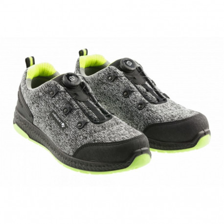 Darba kurpes KEMNITZ LACE SYSTEM S1PS SR FO, HT5K578-42, pelēka melange/zaļa, izmērs 42, alumīnija p