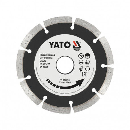 Diamond Blade Segmented - Hs 125 YT-6003 YATO