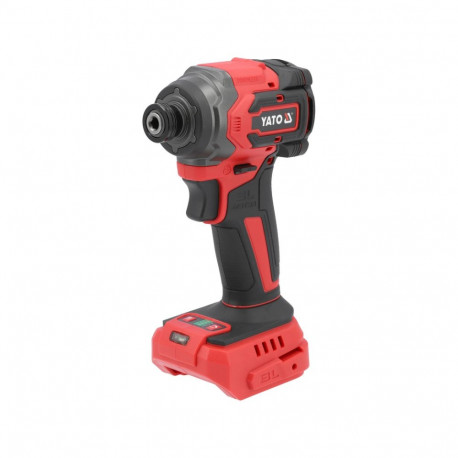 Cordless impact driver for screwdriving and fastening 18V 1/4" HEX 230Nm brushless 0-3200rpm YT-8279