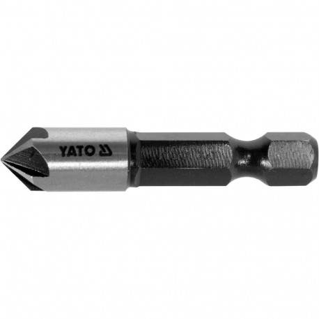 Yato YT-44722 countersink 8.3mm Hex, 40mm, HSS, 5 blades, 45°, 1/4" (6.3mm), hex shank