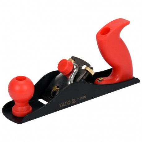 Käsihöövel puidule tera laius 44 mm pikkus 235 mm metallpõhi ABS ergonoomiline käepide YT-62900 Yato