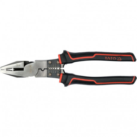 Yato Multifunktsionaalsed Tangid 220mm YT-20430, 220mm, CrV, 40-50 HRC, 58-62 HRC, PP, TPR, 16~14 AW