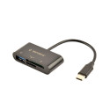 Gembird memory card reader UHB-CR3-02 SD USB-C