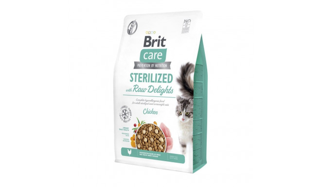 Brit Care Grain-Free Sterilized with Raw Delights kassitoit 2 kg