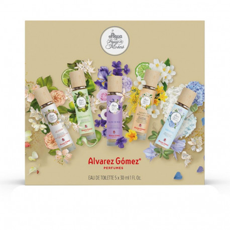 ALVAREZ GOMEZ AGUA FRESCA FLORES DISCOVERY ESTUCHE 5 pz