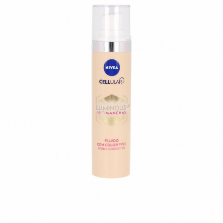 NIVEA LUMINOUS 630º ANTIMANCHAS fluido con color spf20 40 ml