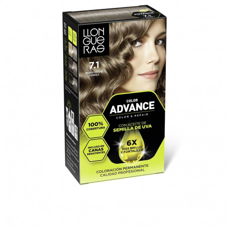 Llongueras juuksevärv Color Advance #7,1 1tk, tuhkblond