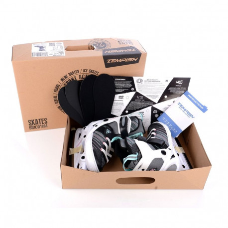 Uisud Tempish SYSTENT ICE must/valge - 33/36