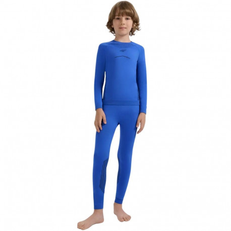 Bielizna bezszwowa dla chłopca 4F M248 kobalt 4FJWAW25USEAM248 36S 140-146cm