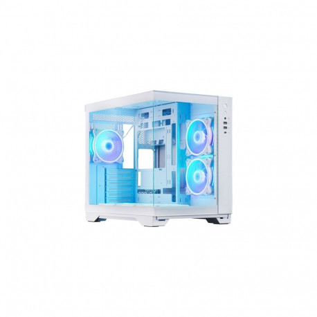 CHIEFTEC VISIO WHITE dual-chamber TG ATX