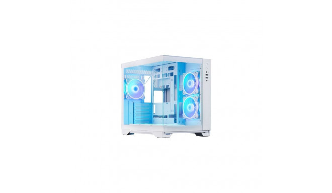 CHIEFTEC VISIO WHITE dual-chamber TG ATX