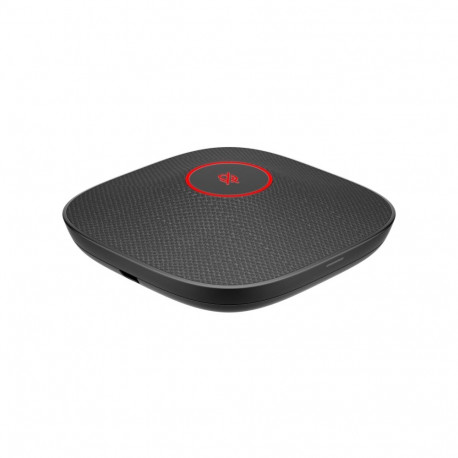 HP Poly Studio A2 Black Table Microphone Mounting Plate I/O cables