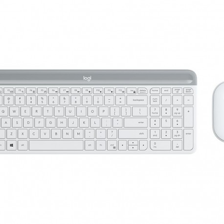 LOGITECH Slim juhtmevaba klaviatuuri ja hiire komplekt MK470 - offwhite - US INTNL - INTNL