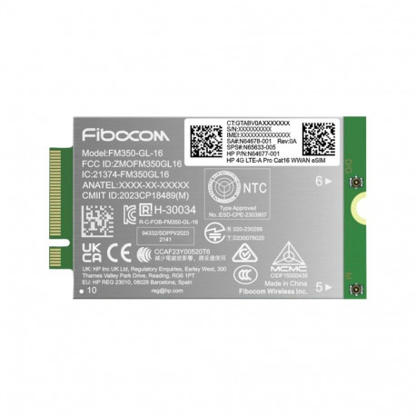 HP 4G LTE-Advanced Pro WWAN G11 jaoks