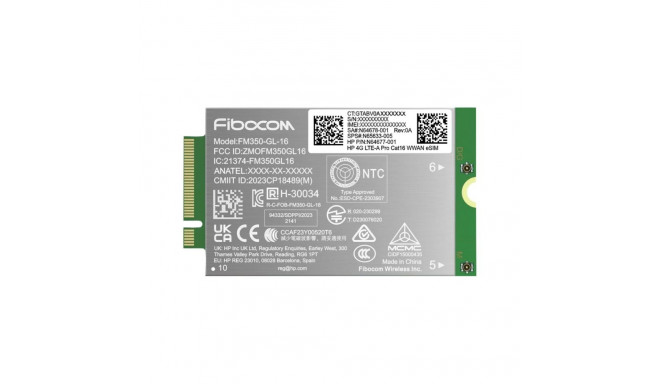 HP 4G LTE-Advanced Pro WWAN G11 jaoks