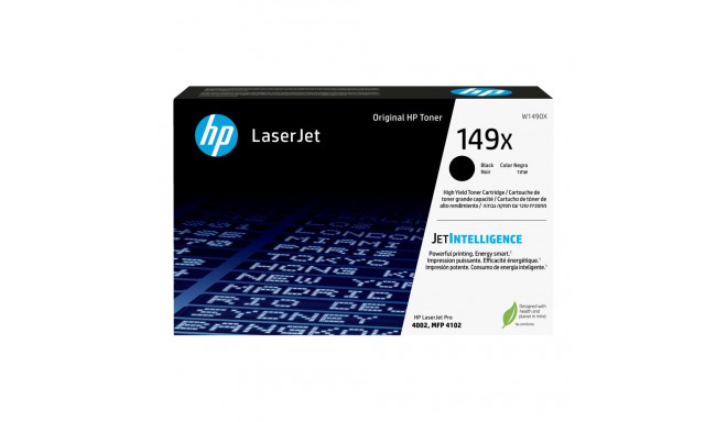 HP 149X suure tootlikkusega must originaal LaserJet toonerikassett