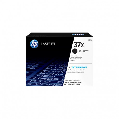 HP 37X Original LaserJet Toner Cartridge Black Extra High Yield