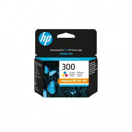 HP 300 värviline Vivera tindikassett 4ml Deskjet D2560 F4280 multifunktsionaalne (ML)