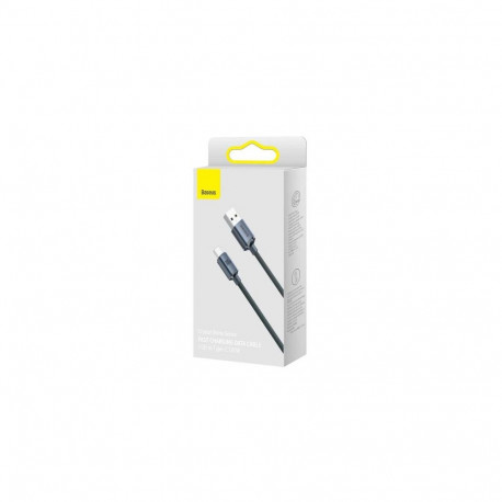 Baseus Type-C Crystal Shine series fast charging data cable, 100W, 2m, Black (CAJY000501)