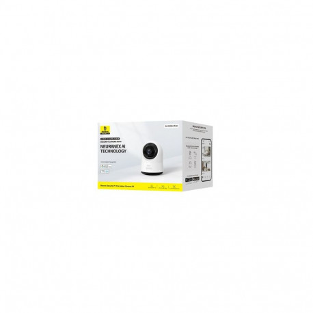 Baseus Security Camera Indoor P1 Pro, 3K, 5MP, (EU Version) White EU (S0TV022132)