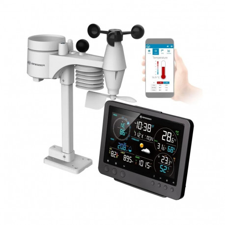 BRESSER 8-in-1 Wi-Fi Professional Home Weather Station Bise