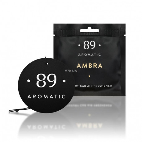 Aromatic89  Amber - Hanging paper air freshener