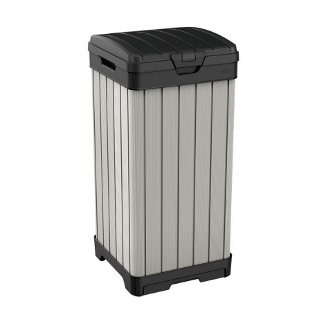 Keter Rockford Refuse Bin atkritumu tvertne 125L pelēka 29205944