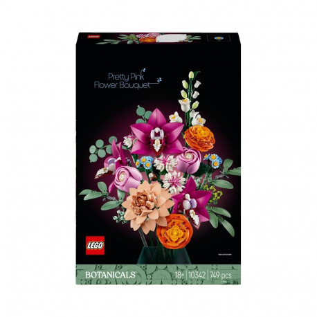 LEGO Botanicals 10342 kaunis roosa lillekimp