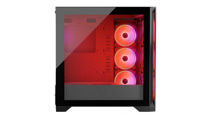 Mid Tower Case - Modecom Volcano Argb, Black