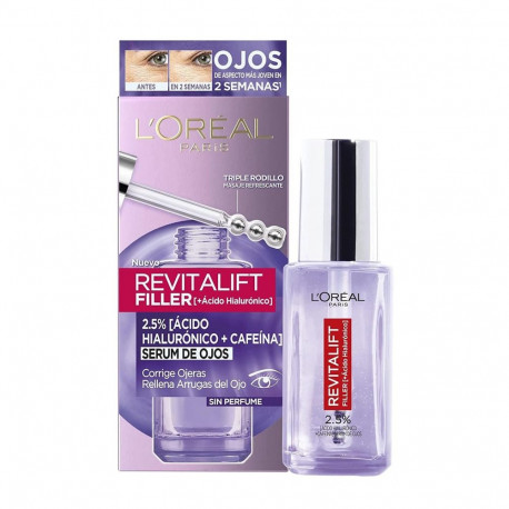 L'Oreal silmaseerum Revitalift Filler hüaluroonhappega lõhnatu 20ml
