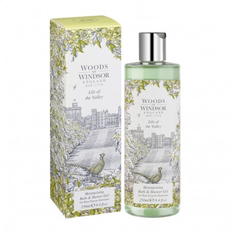 WOODS WINDSOR LILLY OF THE VALLEY GEL DE BAÑO MOISTURISING 250ML