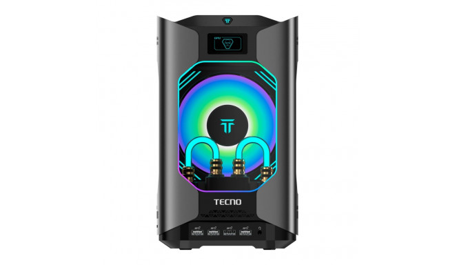 TECNO PC MEGAMINI GAMING G1 Intel i7-13620H DDR5 16Gb SSD 1Tb RTX4060 8Gb Water Cooling WiFi 6 BT 5.