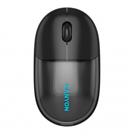 CANYON mouse OnClick 24 BT/ Wireless Transparent/Black