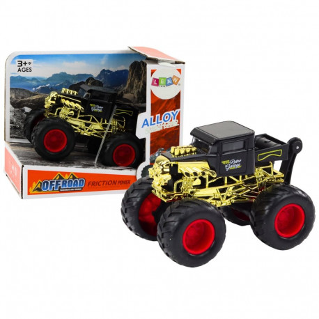 maastiku punane roniv mänguauto hõõrdeajamiga