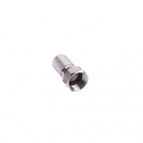 Cabletech SAT F-pistik 7,5mm + tihend (50 tk.)
