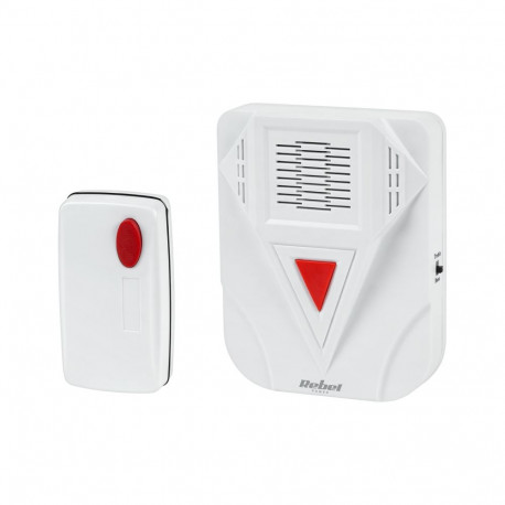 Dzwonek bezprzewodowy do drzwi 15 melodii REBEL