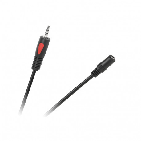 Cabletech Eco-Line jack-kaabel 3.5mm pistik-pesa 5.0m