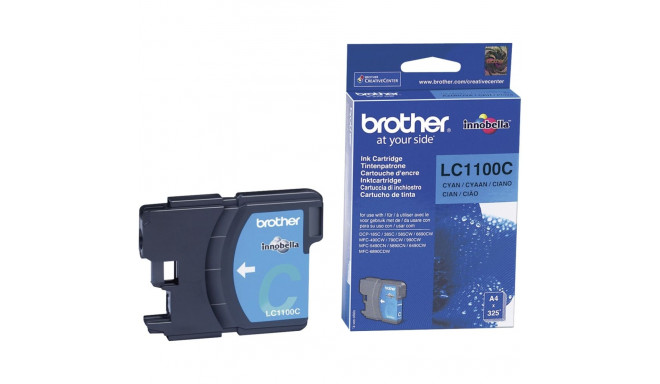 Brother tindikassett LC-1100 C, tsüaan