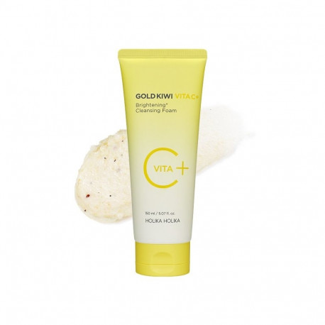 Holika Holika Gold Kiwi Vita C+ Brightening Cleansing Foam