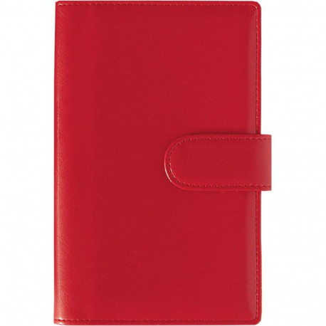 Kalendermärkmik Miniboss PÄEV, spiraalköide, LUX kaaned (PUNANE) 00267/40079